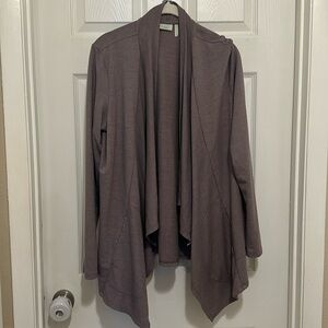 Logo Lounge sweater, size M, muted mauve color